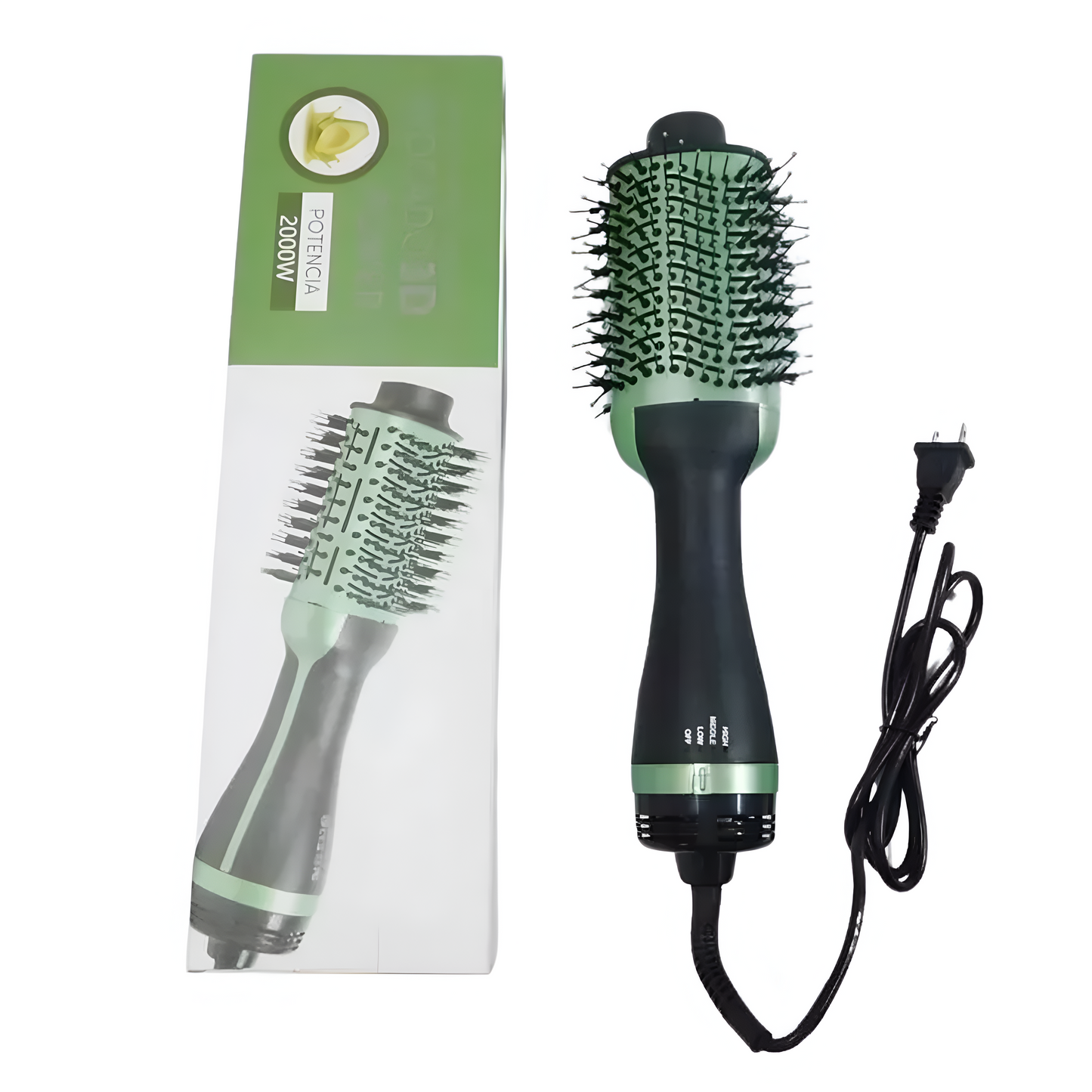 CEPILLO SECADOR MOLDEADOR 3D POWER AGUACATE